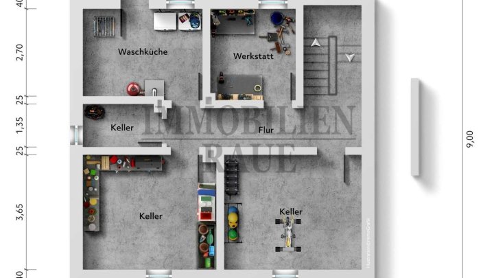 FREISTEHENDES 1-2 FAMILIENHAUS MIT GARTEN UND GARAGE IN BILDSTOCK - SOFORT FREI