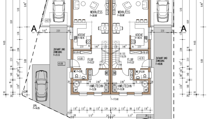 Baugrundstück in Züsch – erschlossen – 831 m² – mit optionaler Projektierung