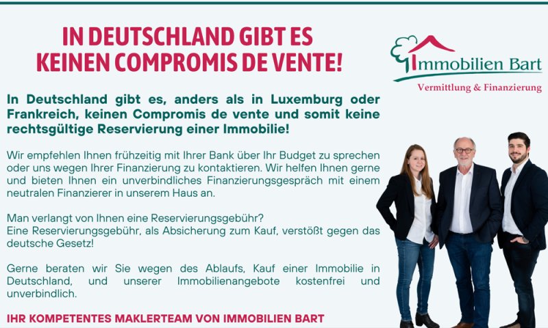 INFO FÜR DIE LUX. & FRANZ. KAUFINTERESSENTEN!