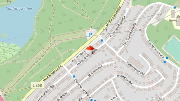 Gut geschnittenes Einfamilienhaus mit Garage und Garten