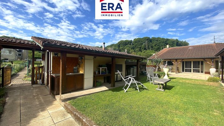 KEINE VERMITTLUNGSGEBÜHREN! EIN-, BIS ZWEIFAMILIENHAUS MIT BAULAND, FREISTEHEND IN DALEM/FR, NÄHE SLS