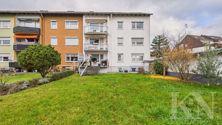 Gepflegte 3-Zimmer-Wohnung mit Balkon & Garage in zentraler Lage – Saarbrücken-Rodenhof