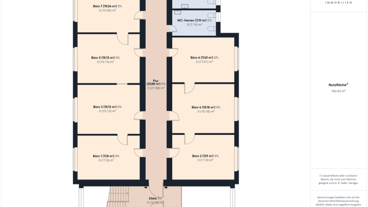 Büroflächen mit großem Konferenzraum – flexibel nutzbar auf drei Etagen in Dillingen!