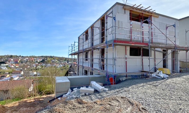 RESERVIERT ! Energetisch optimierte Neubauwohnung, Etagenwohnung,  Panoramaausblick, provisionsfrei