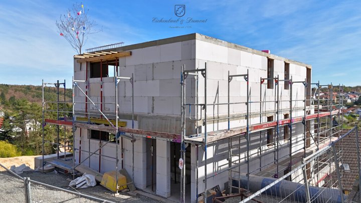 RESERVIERT ! Energetisch optimierte Neubauwohnung, Etagenwohnung,  Panoramaausblick, provisionsfrei