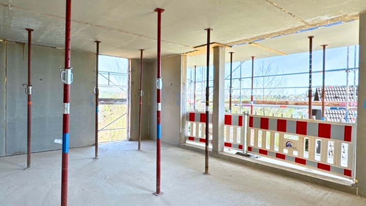 RESERVIERT ! Energetisch optimierte Neubauwohnung, Etagenwohnung,  Panoramaausblick, provisionsfrei