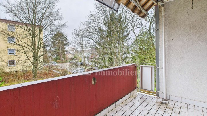 Helle 3-ZKB-Wohnung mit Südwestbalkon, Garage in guter Lage von St. Ingbert-Süd