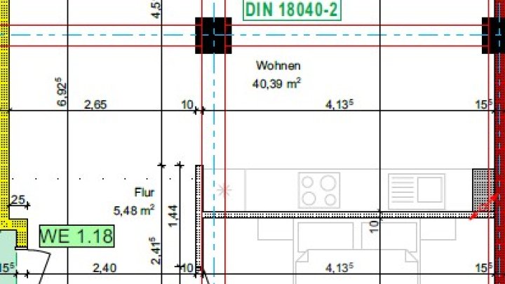 Sanierte 3-ZKB mit EBK + Balkon, Beethovenplatz, perfekte City-Lage
