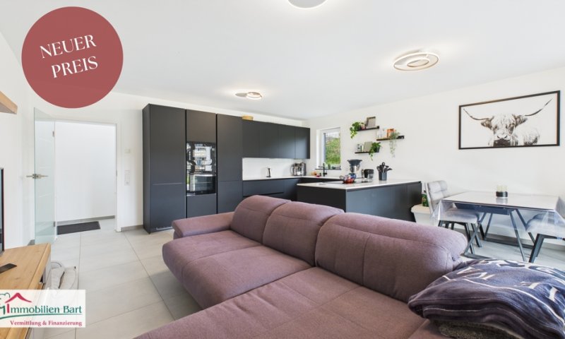 NEUWERTIGE WOHNUNG MIT GARAGE UND GARTEN IN MERZIG-SCHWEMLINGEN
