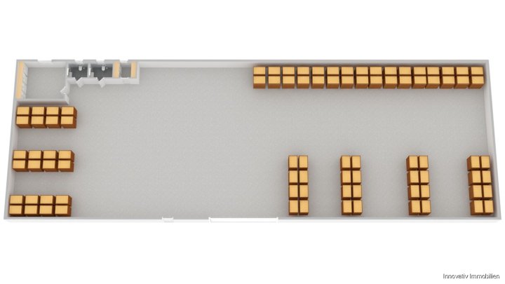 Große Lagerhallen mit WC und kleinem Büro & großzügiger Zufahrt in Urexweiler