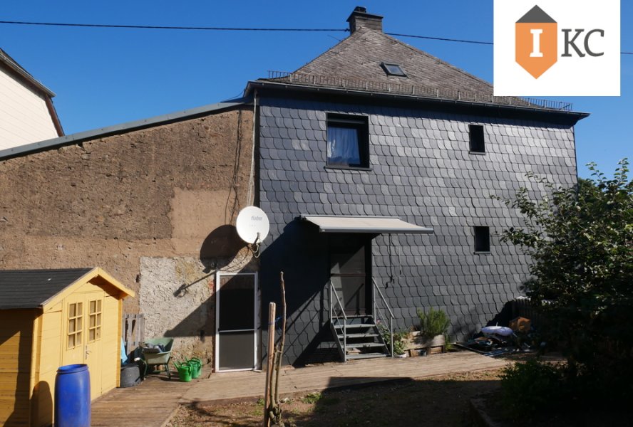 Rückseite mit Anbau