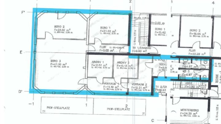 Moderne Bürofläche im EG, Gewerbegebiet Saarlouis-Röderberg