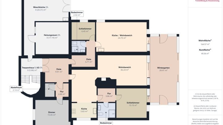 WOHNHAUS MIT 458 M² WOHNFLÄCHE IN LOSHEIM-HAUSBACH