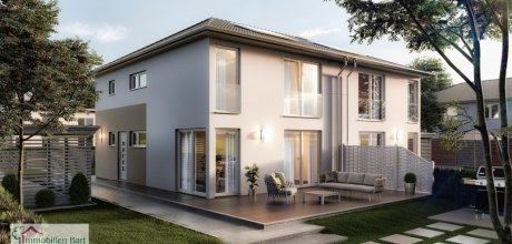 Beispielbild Terrasse Walmdach