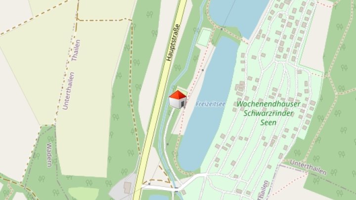 Wohnen wo andere Urlaub machen - Ferienhaus - Schwarzrindersee