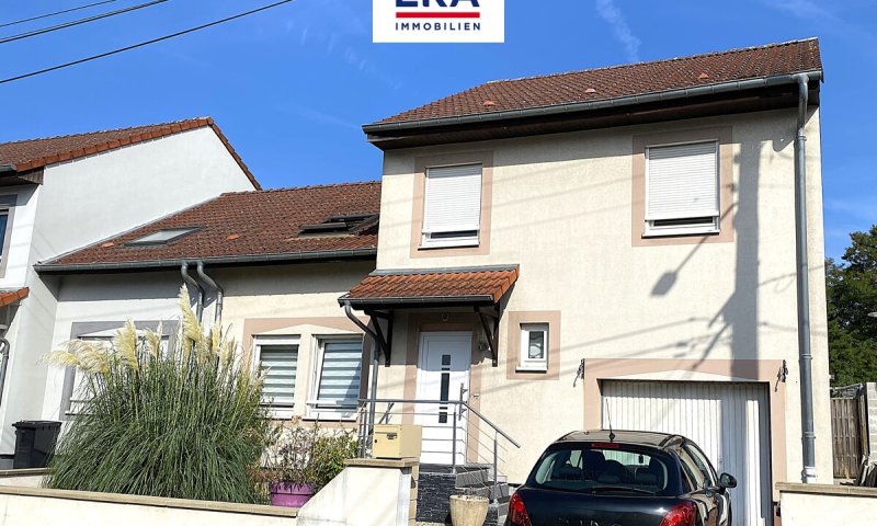 EINFAMILIENHAUS, RUHIGE NEBENSTRASSE VON FORBACH/FR, NÄHE SAARBRÜCKEN