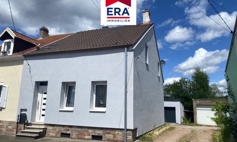 OHNE VERMITTLUNGSGEBÜHREN ! EINSEITIG ANGEBAUTES EINFAMILIENHAUS IN PETITE-ROSSELLE/FR, NÄHE SB