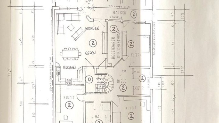 Luxuriöses saniertes 4-FH + Büro in zentraler Lage nahe Saarlouis