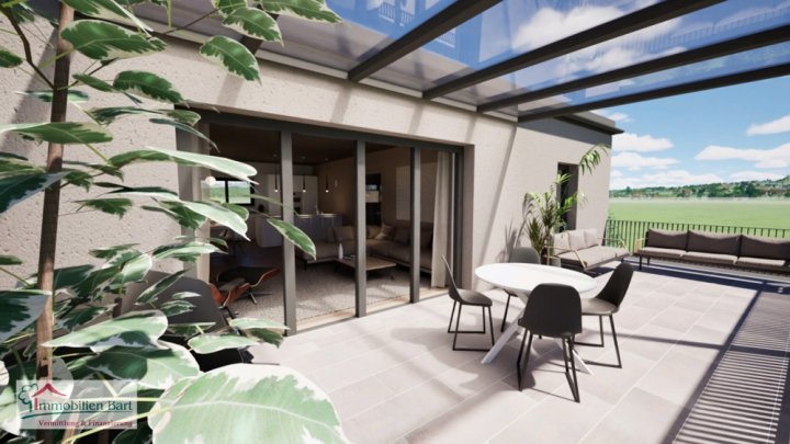 NEUBAUPROJEKT: ERDGESCHOSSWOHNUNG MIT 2 SCHLAFZIMMERN UND LOGGIA