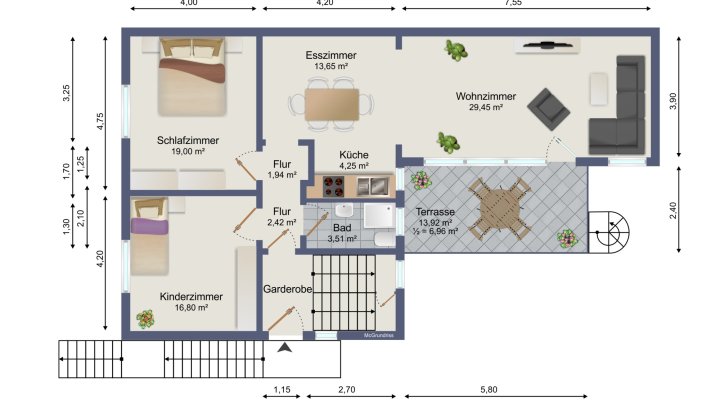 Zwei Wohnbereiche, ein harmonisches Zuhause - Familienfreundlich mit Panoramablick in Püttlingen