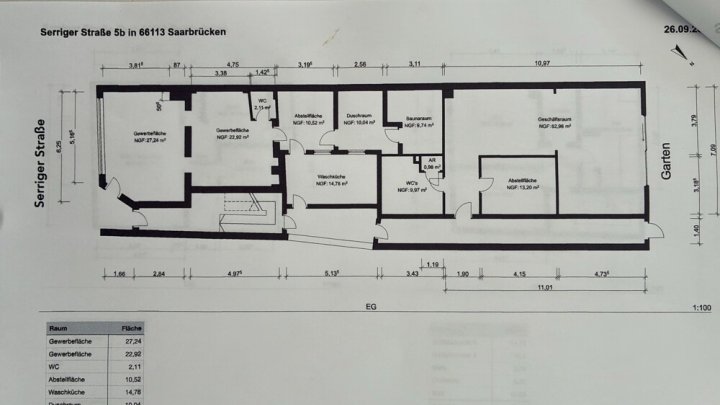 Wohn- und Geschäftshaus, 410m² Gesamtfläche in ruhiger Seitenstraße von Saarbrücken-West