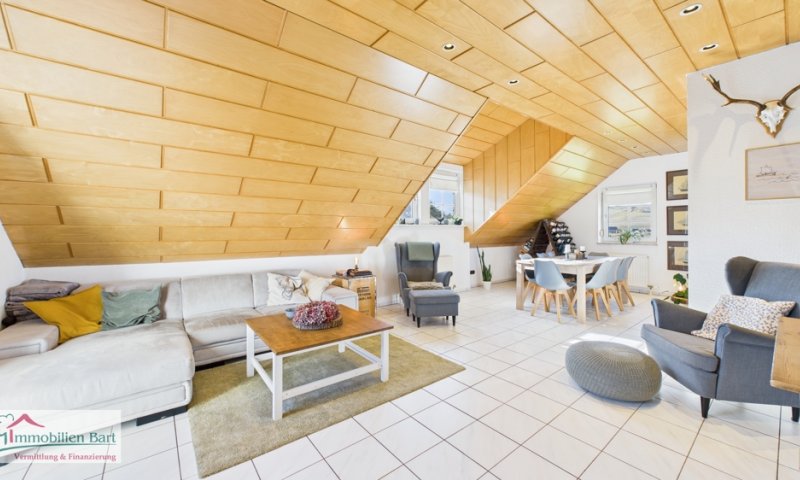 SAARBURG: 86 M² WOHNUNG, 2 SZ, GÄSTE-WC IN GUTER LAGE!