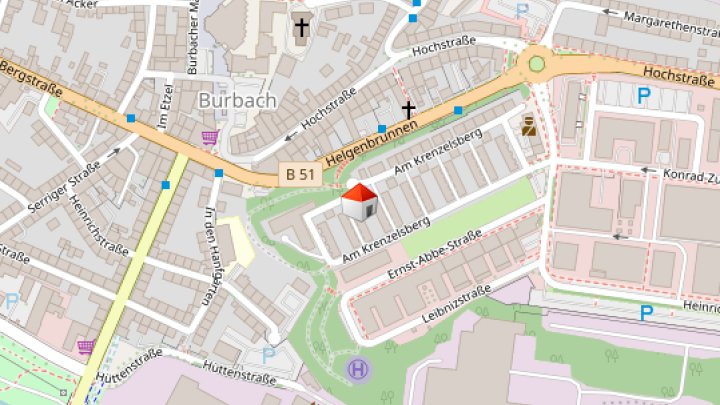 Renovierte 2-ZKB-Wohnung mit Stellplatz + Kellerraum