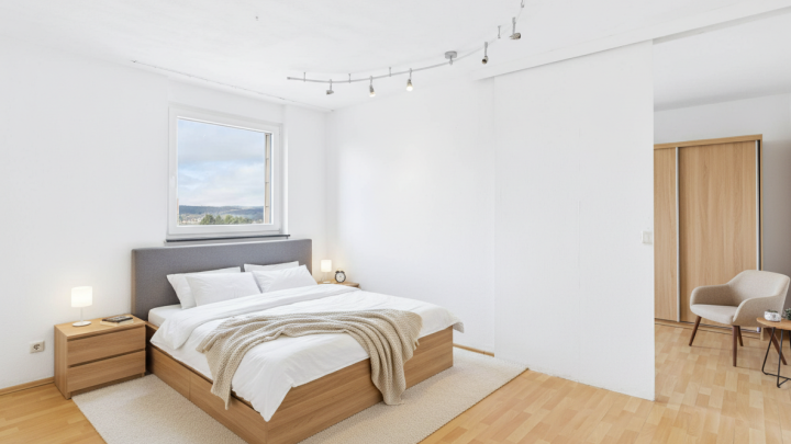 Helle 4ZKB Wohnung in Dudweiler mit Südwest-Loggia, Garage und Weitblick - bezugsbereit