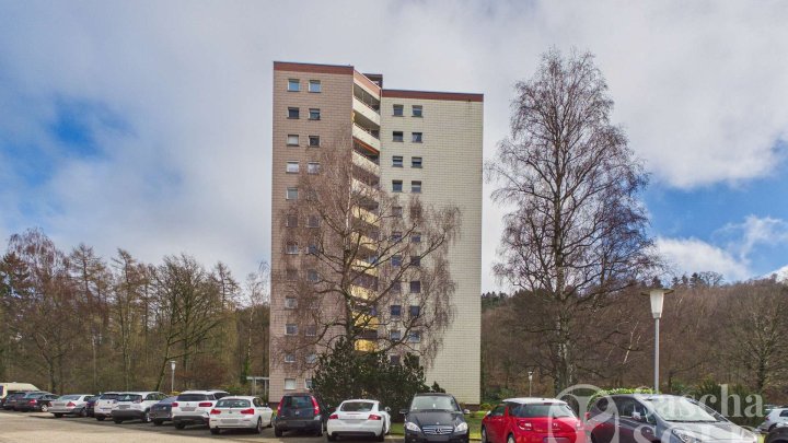 Helle 4ZKB Wohnung in Dudweiler mit Südwest-Loggia, Garage und Weitblick - bezugsbereit