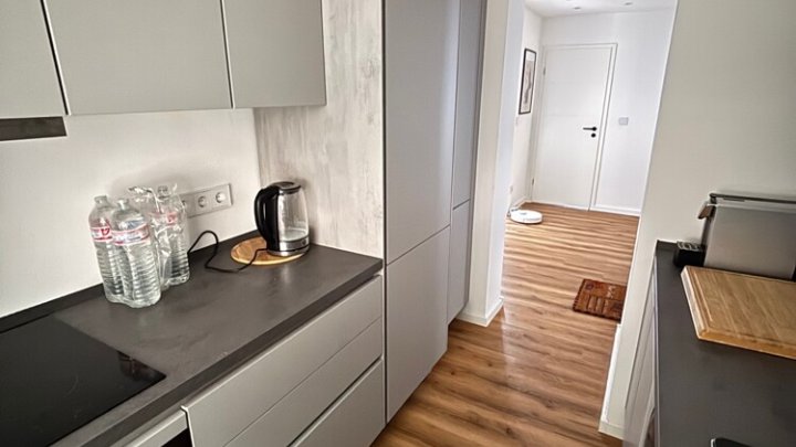 Hochwertig renovierte möblierte 2-ZKB mit EBK, Terrasse + Garage, sofort verfügbar