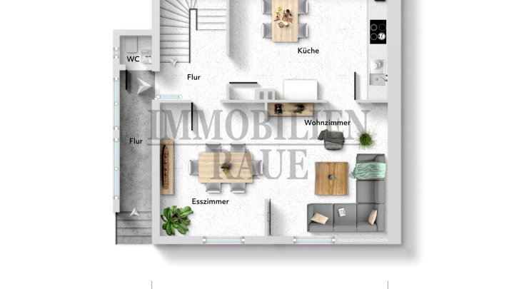 CHARMANTES, GEPFLEGTES EINFAMILIENHAUS MIT CARPORT IN DUDWEILER