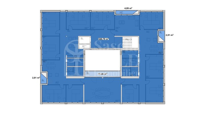 Repräsentative & moderne Gewerberäume auf 1.189 m² mit Glasfaser, Meetingräumen & Stellplätzen