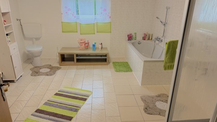 Zentrales Einfamilienhaus für große Familien oder zwei Wohnungen mit großem Garten