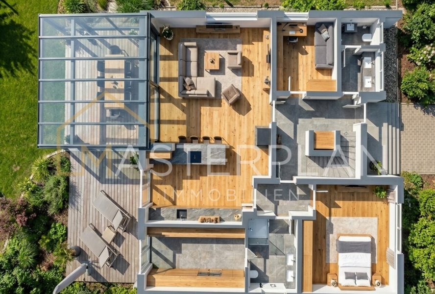 Visualisierung Obergeschoss