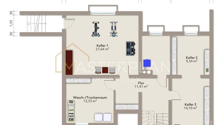 Stilvoll renoviertes Einfamilienhaus mit Panoramakamin, Traumküche und inklusive Baugrundstück in ruhiger Sackgasse