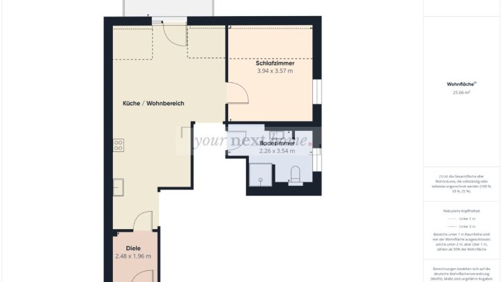 Dachgeschosswohnung in Saarbrücken/Güdingen zu verkaufen.
