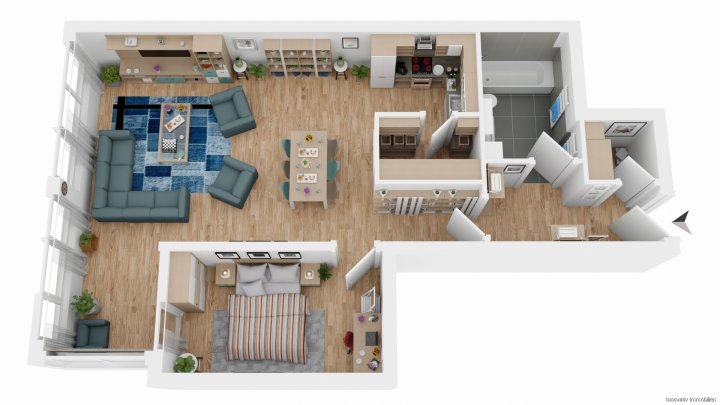 Modern und elegant gehaltene Eigentumswohnung mit Aufzug im Herzen von Püttlingen