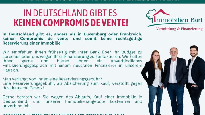 VIELSEITIGE VERWENDUNG: 325 M², WOHN UND NUTZFLÄCHE, GARAGEN UND GARTEN IN GRENZNÄHE