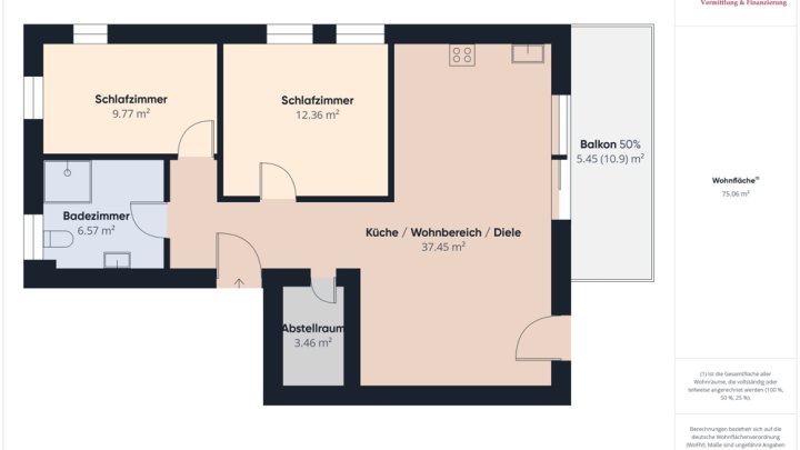 ORSCHOLZ: HELLE, SEHR GEPFLEGTE WOHNUNG (2 SCHLAFZI.) MIT ÜBERDACHTEM STELLPLATZ!