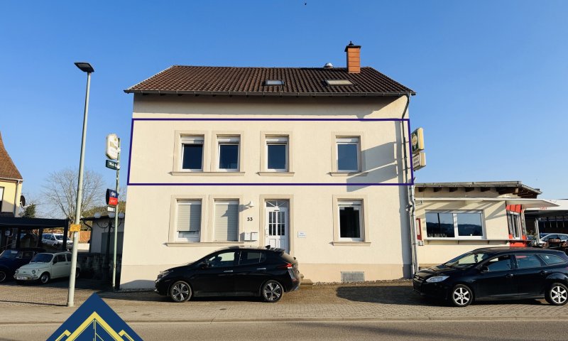 Attraktive und gut geschnittene 3 ZKB-Wohnung in zentraler Lage von Siersburg zu vermieten