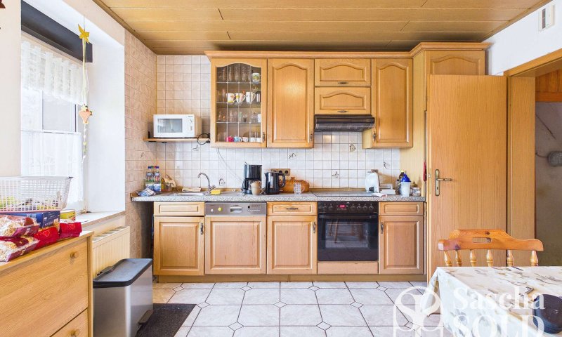Kleines Handwerkerhaus in Elversberg mit Garten, Terrasse, Stellplatz & beheiztem Partyraum