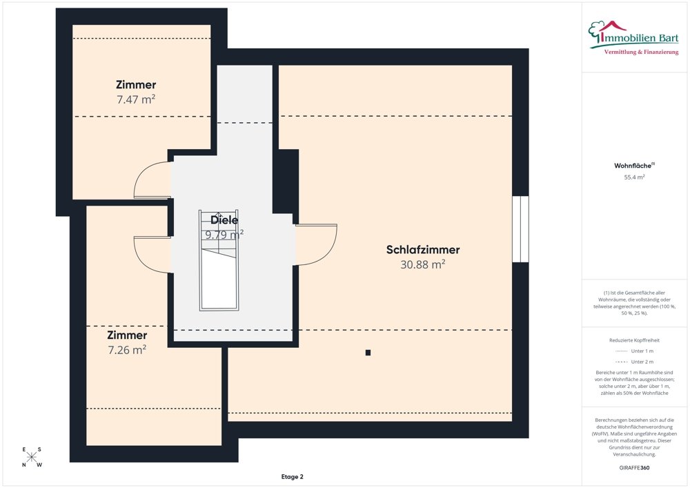 Grundriss Dachgeschoss
