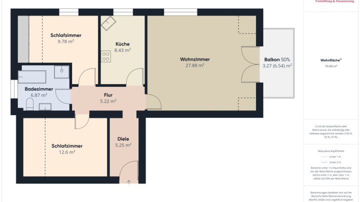 DIREKT AN DER LUXEMBURGISCHEN GRENZE: 80 M² WOHNUNG / 2 SCHLAFZIMMER / 2 GARAGEN