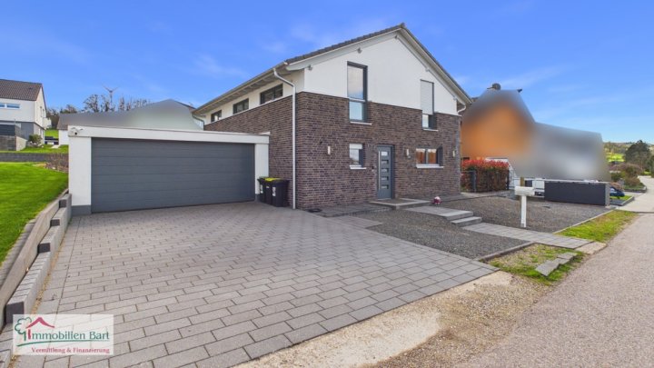 GRENZE LUXEMBURG: NEUWERTIGES A+ WOHNHAUS / 4 SCHLAFZ. / 2 BÄDER IN TOP WOHNLAGE