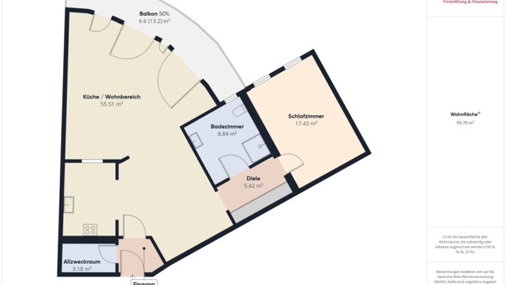 ORSCHOLZ: ALTERSGERECHTE 100 M² WOHNUNG IM GRÜNEN -  MIT GARAGENSTELLPLATZ!