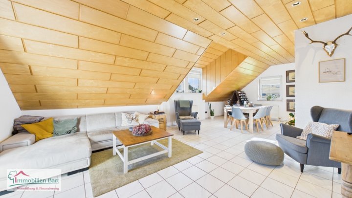 SAARBURG: 86 M² WOHNUNG, 2 SZ, GÄSTE-WC IN GUTER LAGE!