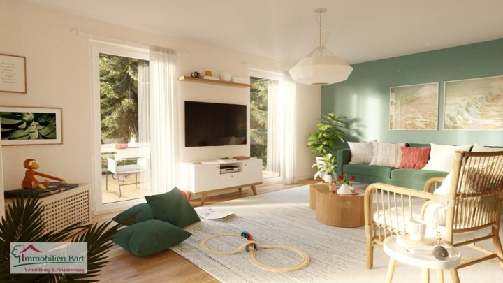 KASTEL-STAADT: NEUBAUPROJEKT MIT 586 M² EBENEM GRUNDSTÜCK