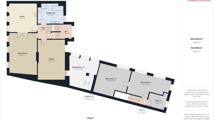 MERZIG: GUTER ZUSTAND! WOHN/- UND GESCHÄFTSHAUS MIT 430 M² WOHN-/ NUTZFLÄCHE