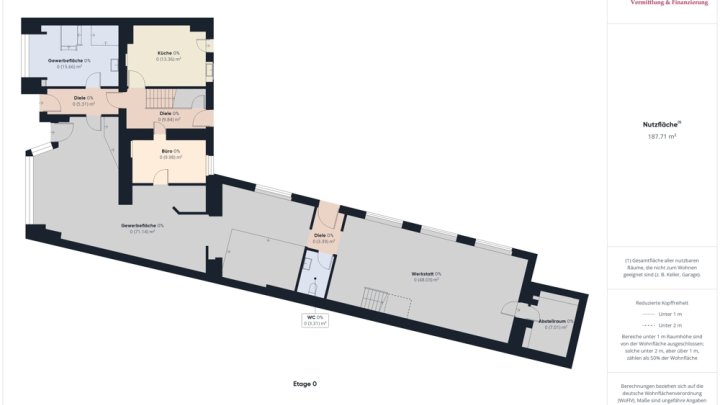 MERZIG: 430 M² WOHN-/ NUTZFLÄCHE IN GUTEM ZUSTAND!