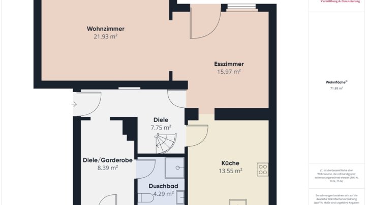 MERZIG: STADTNAHE DUPLEX-WOHNUNG MIT 3 SCHLAFZIMMERN!
